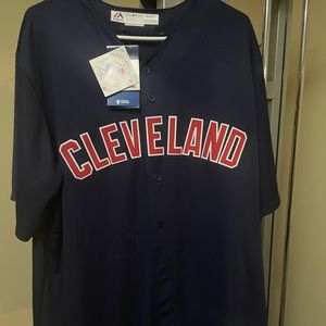Cleveland baseball men’s jersey.